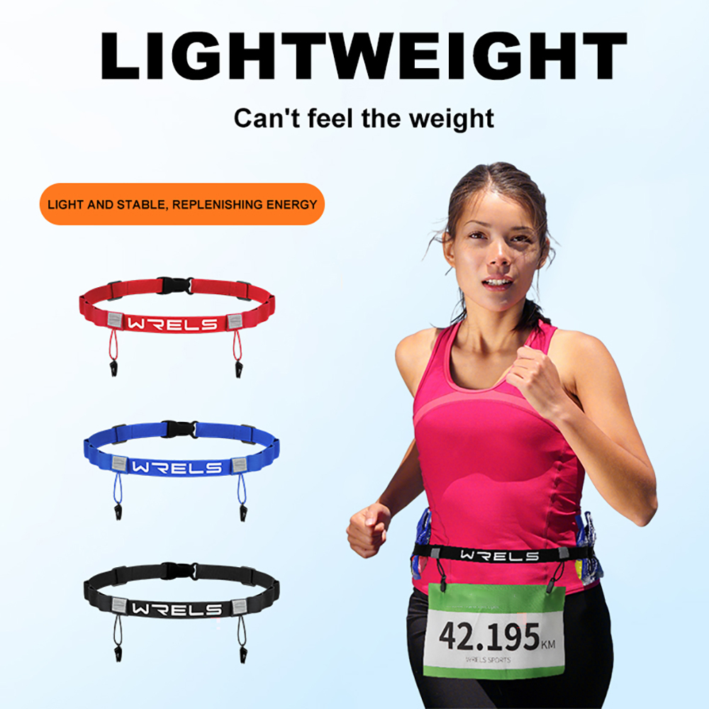 Race Bib - WRELS Marathon Race Number Belt Adjustable