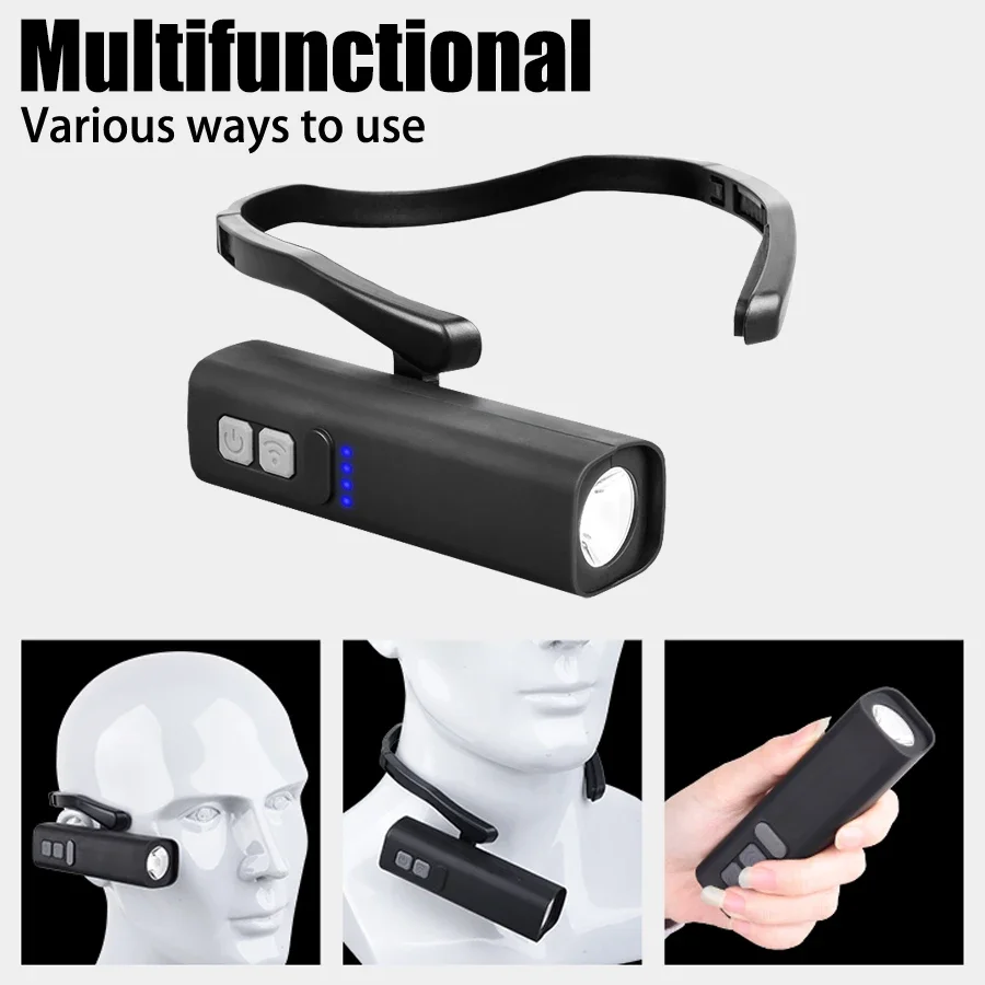 Super Bright Ear Clip Headlamp - Running Headlamp recension och pris