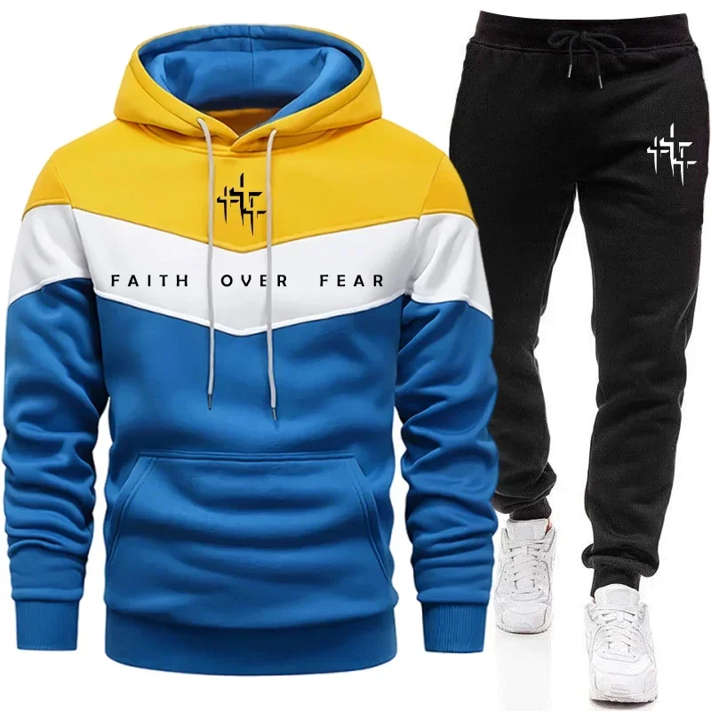 Faith Over Fear Men's Tracksui - Joggers Pants recension och pris