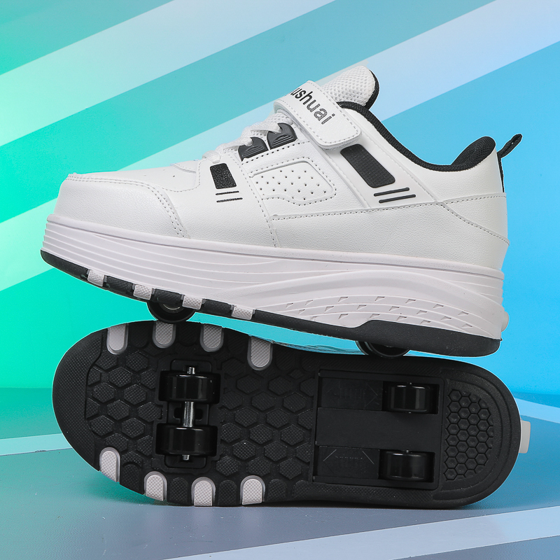 Kids 4‑Wheel Retractable Rolle - Running Shoes Men recension och pris