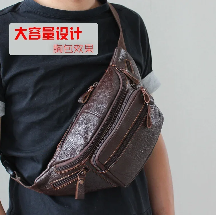 Genuine Cowhide Leather Waist  - Running Belt recension och pris