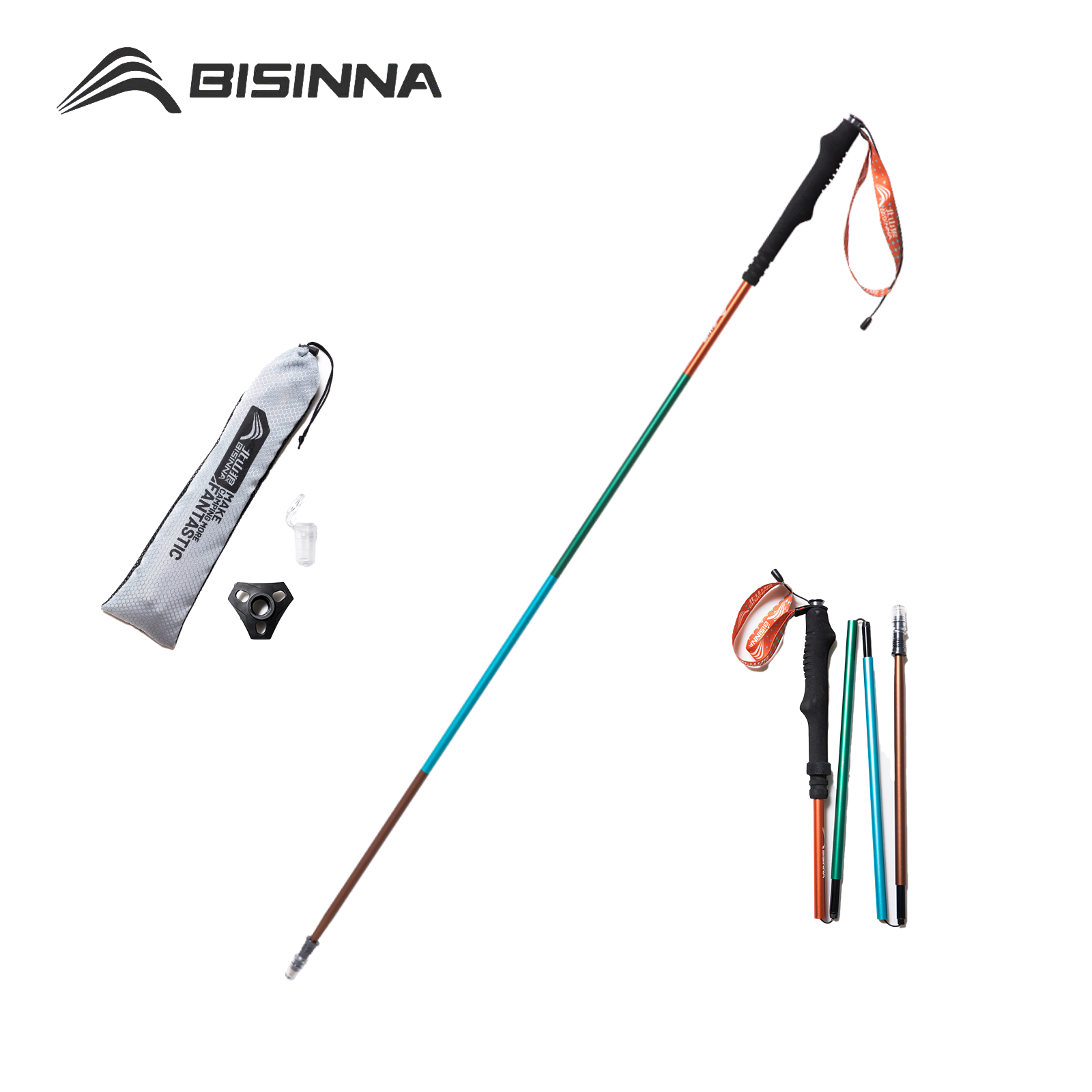 BISINNA 2pcs Trekking Poles Ul - Trekking Pole Carbon recension och pris