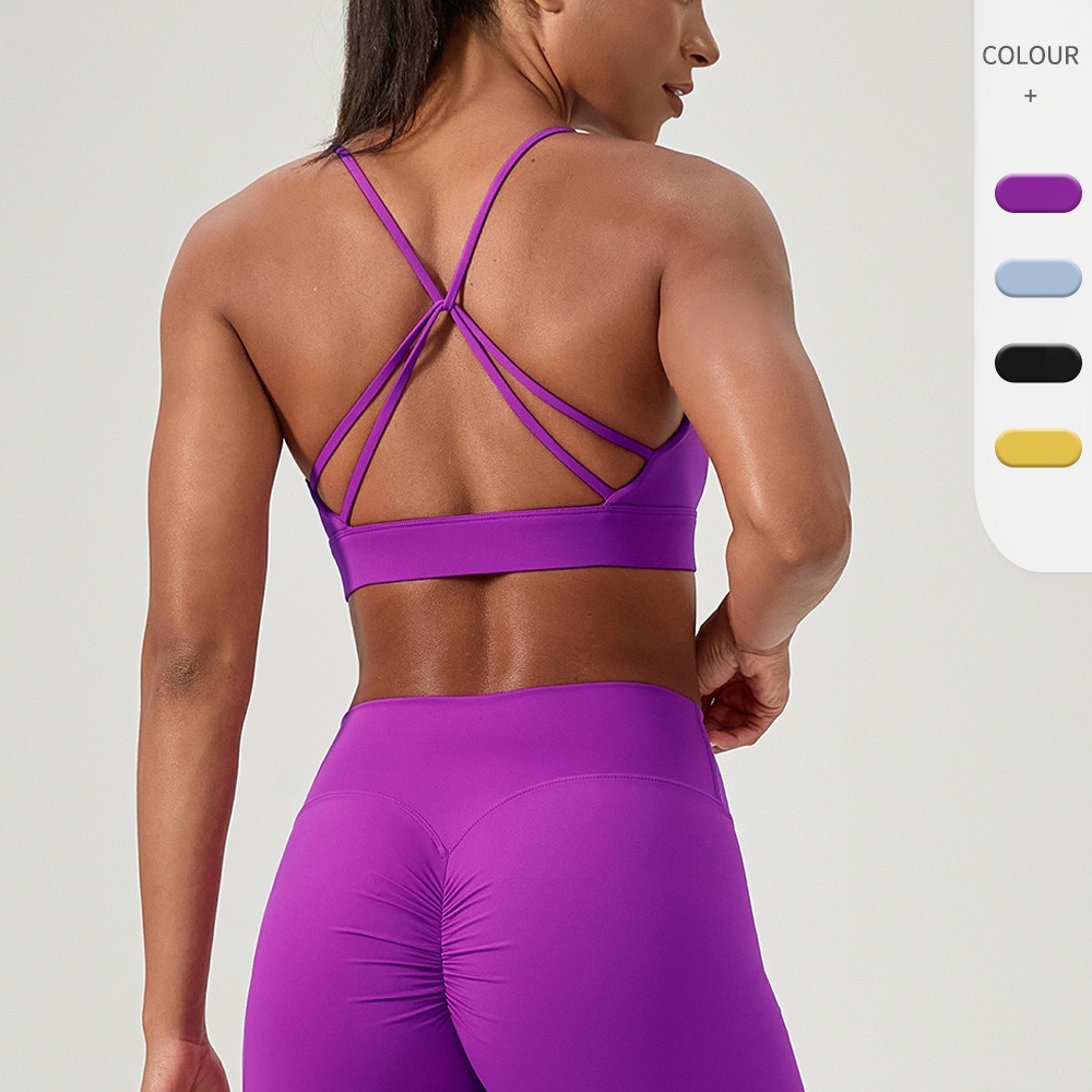 Women's Sexy Yoga Bra Cross St - Running Belt recension och pris