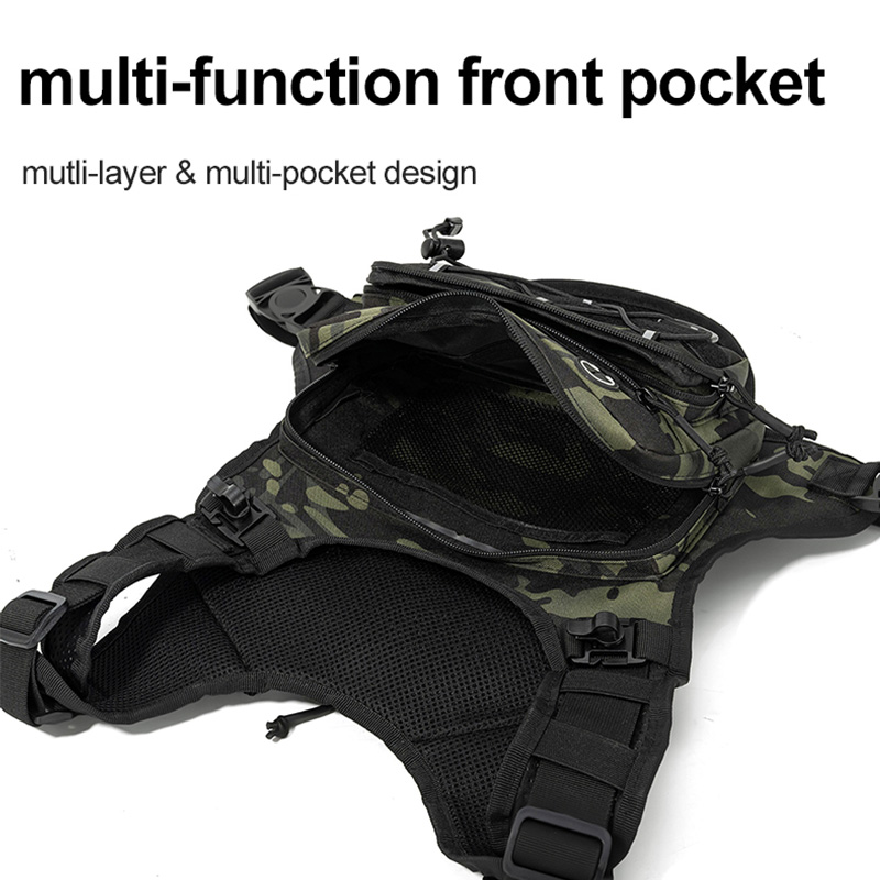 Tactical Bag Front Chest Rig V - Hydration Vest recension och pris