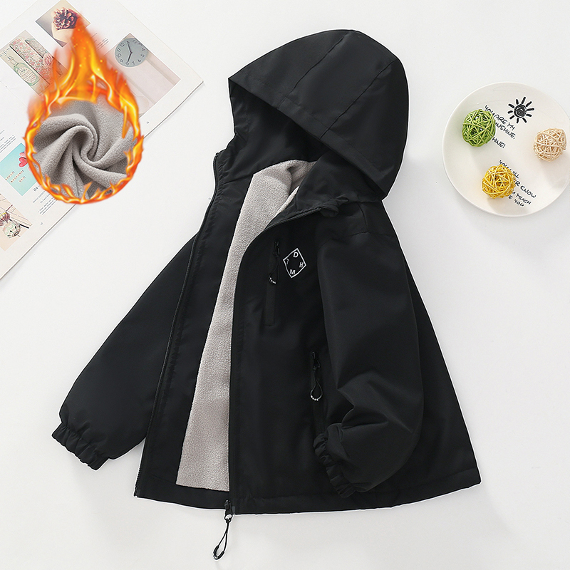 Autumn Winter Boys Jacket Thic - Running Gear Kids recension och pris
